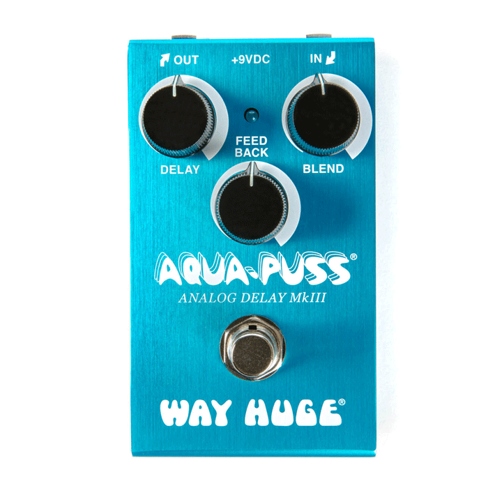 Way Huge SMALLS Aqua-Puss Analog Delay MkIII Pedal