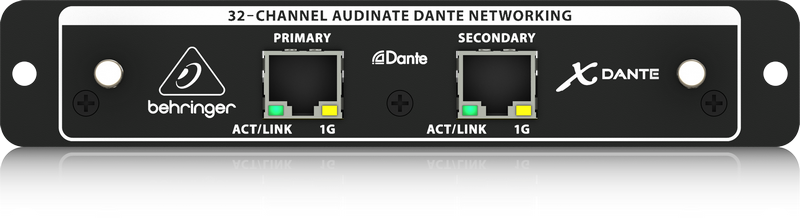 Behringer X-Dante Expansion Card (suits X32 Mixer)