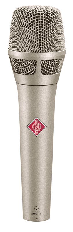 Neumann KMS104 Stage Condenser Microphone - Nickel