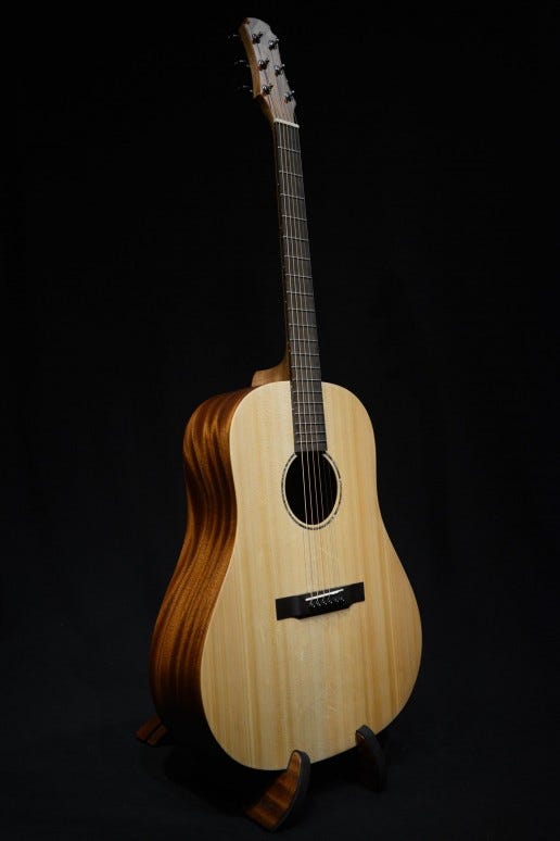 Maestro Project X X1-SD ELE Dreadnought Acoustic Guitar w/Gigbag + LR Baggs Pickup