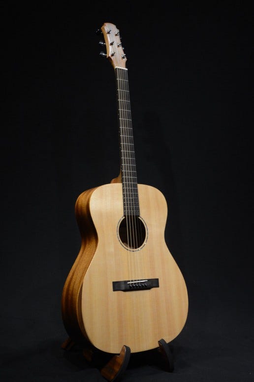 Maestro Project X X1-VI+ELE Victoria Acoustic Guitar w/Armrest + Gigbag + LR Baggs Pickup