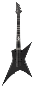 Solar X2.6C Electric Guitar w/Case - Carbon Black