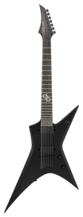 Solar X2.7BOP+ 7-String Electric Guitar w/Case - Black Open Pore