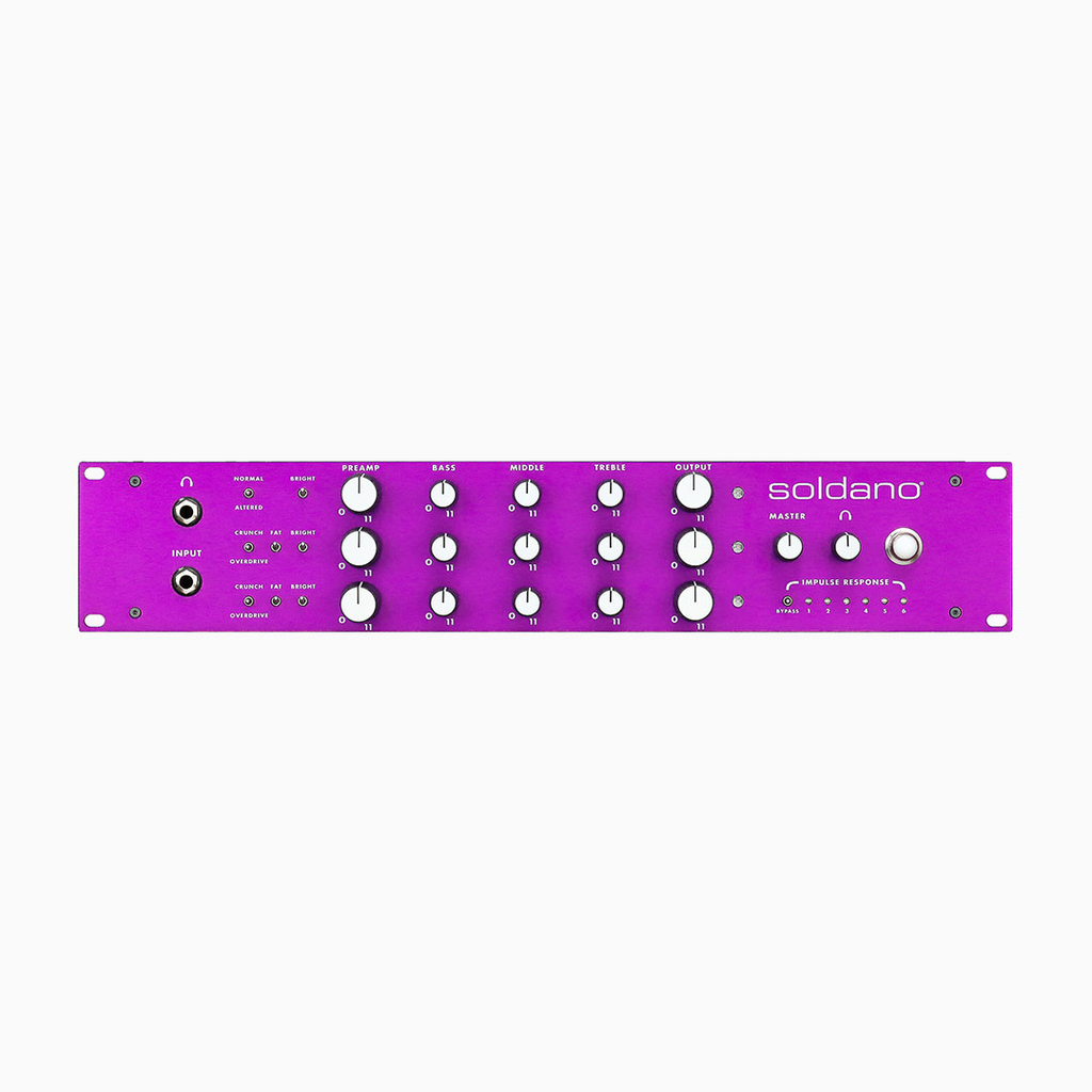 Soldano X88-IR 3-Ch All-Tube Stereo Rackmount Preamp