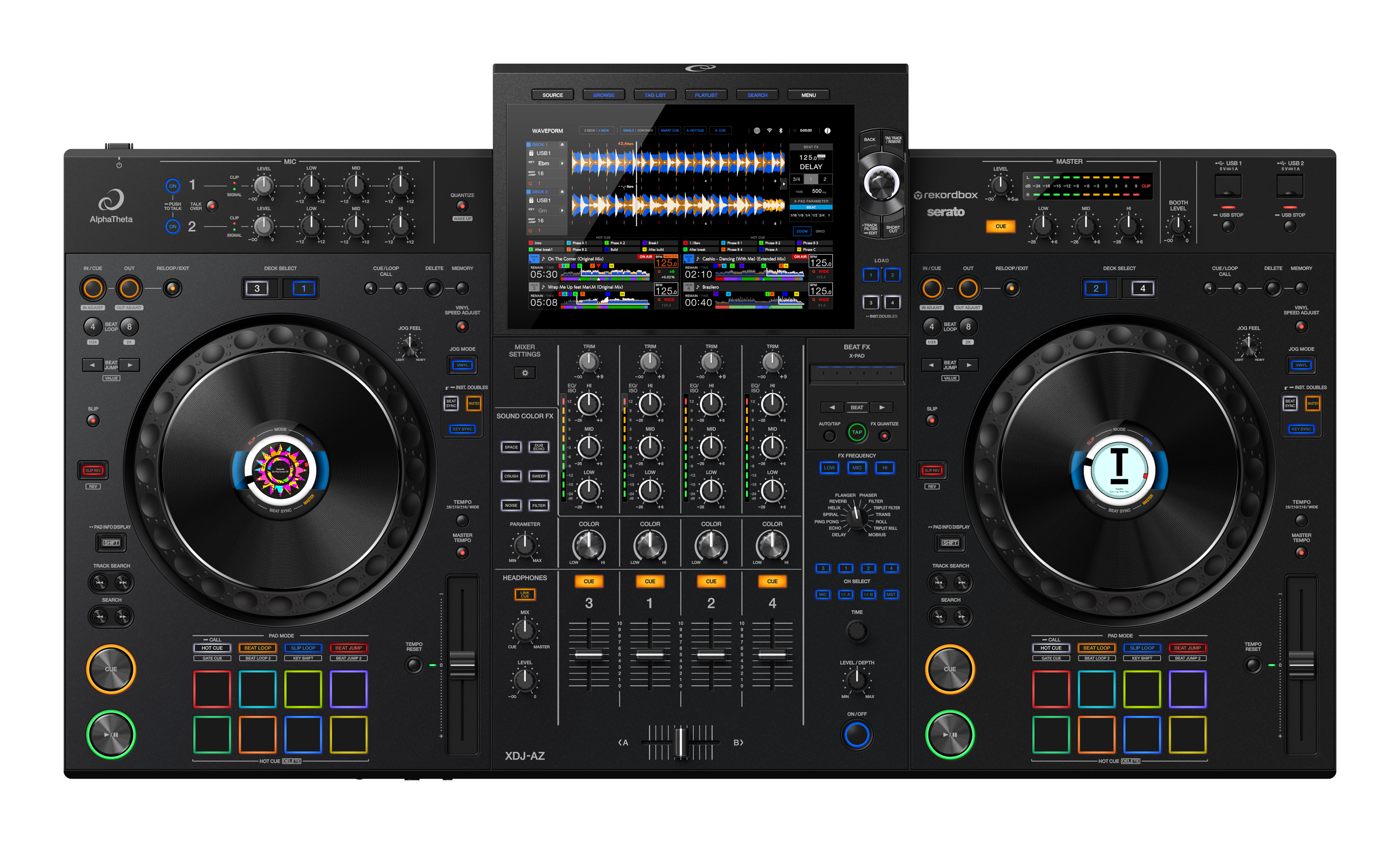 AlphaTheta XDJ-AZ All-In-One DJ System