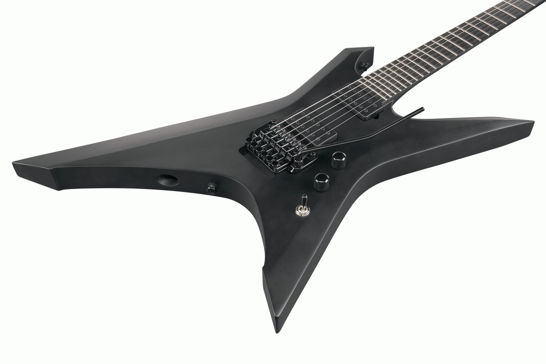 Ibanez Iron Label Xiphos XPTB620 Electric Guitar w/Gigbag - Black Flat