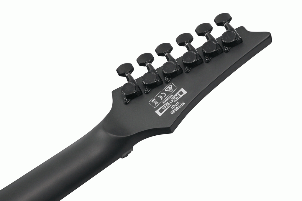 Ibanez Iron Label Xiphos XPTB620 Electric Guitar w/Gigbag - Black Flat
