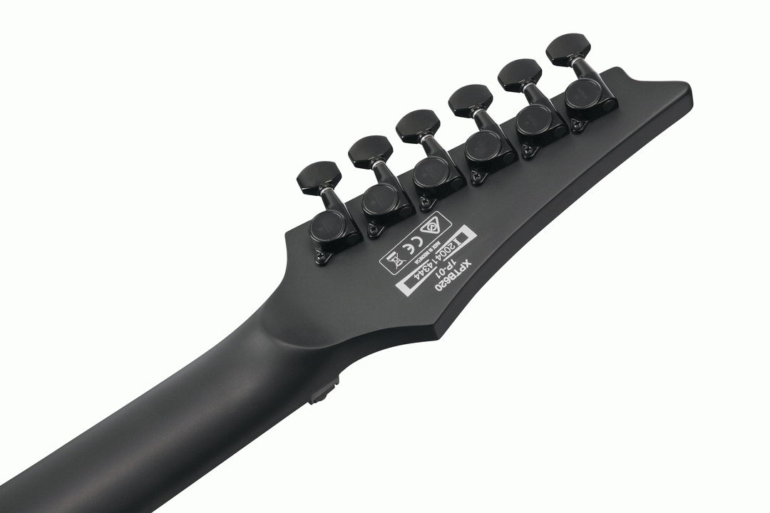 Ibanez Iron Label Xiphos XPTB620 Electric Guitar w/Gigbag - Black Flat