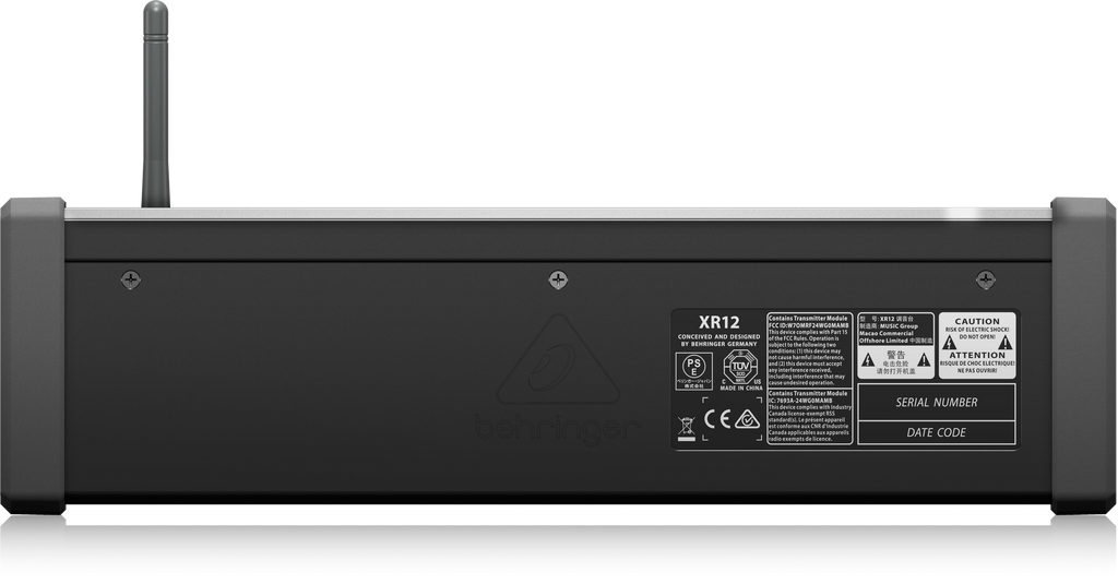Behringer XR12 12-Input Digital Mixer for iPad/Android Tablets