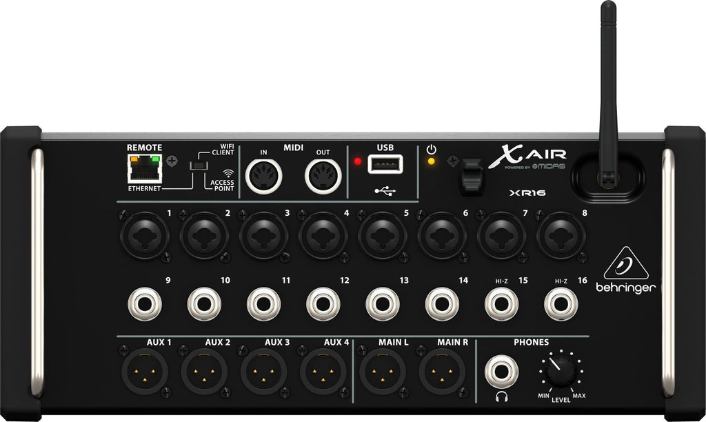 Behringer XR16 16-Input Digital Mixer for iPad/Android Tablets
