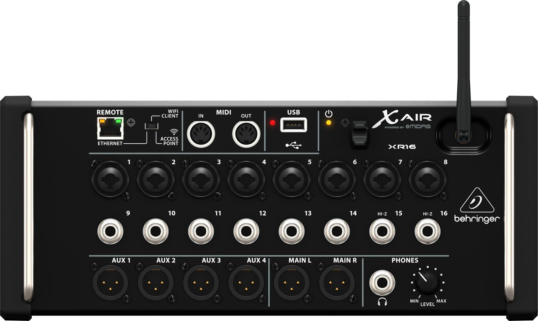 Behringer XR16 16-Input Digital Mixer for iPad/Android Tablets