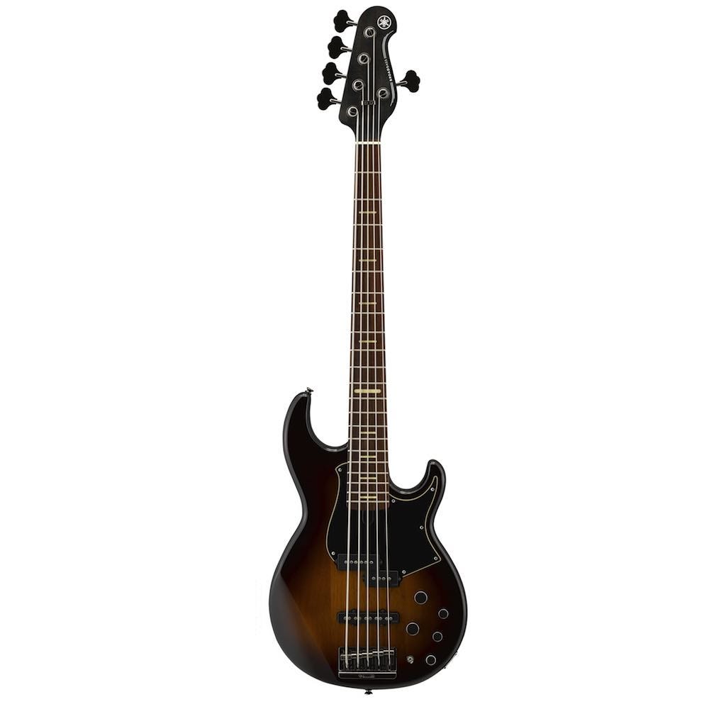 Yamaha BB735ADCS 5-String Bass -  Dark Coffee Sunburst