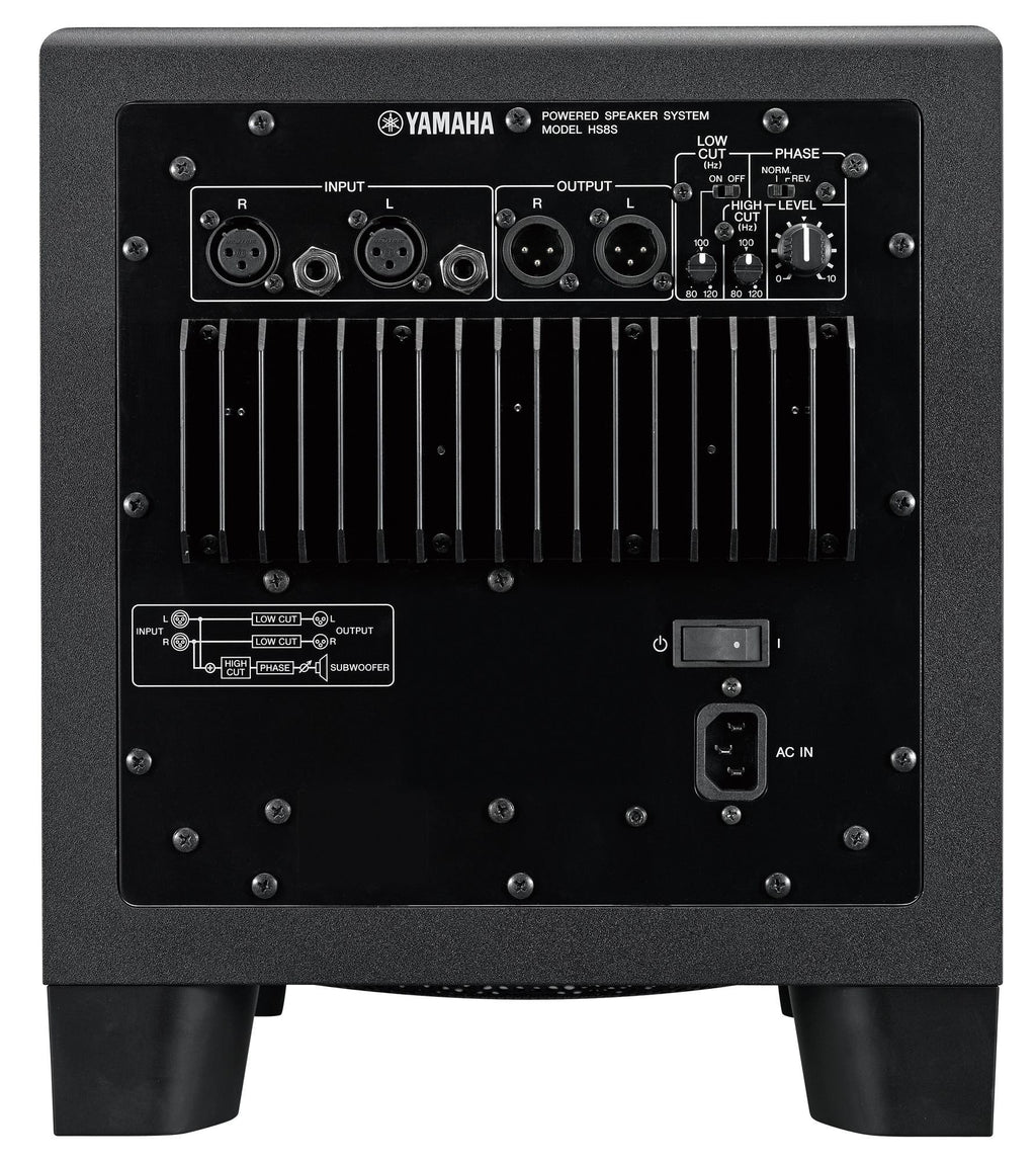 Yamaha HS8S Powered Studio Sub Woofer (HS-8S)