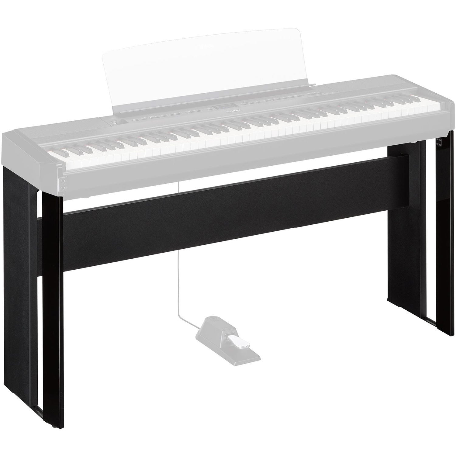 Yamaha L515B Digital Piano Stand - Black (suits P515/P525 piano sold separately)
