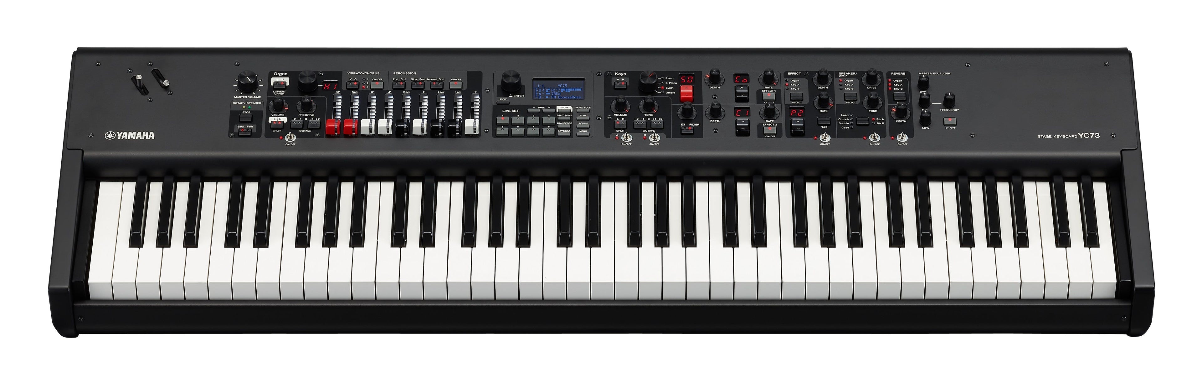 Yamaha YC73 Stage Keyboard w/73-key weighted keys