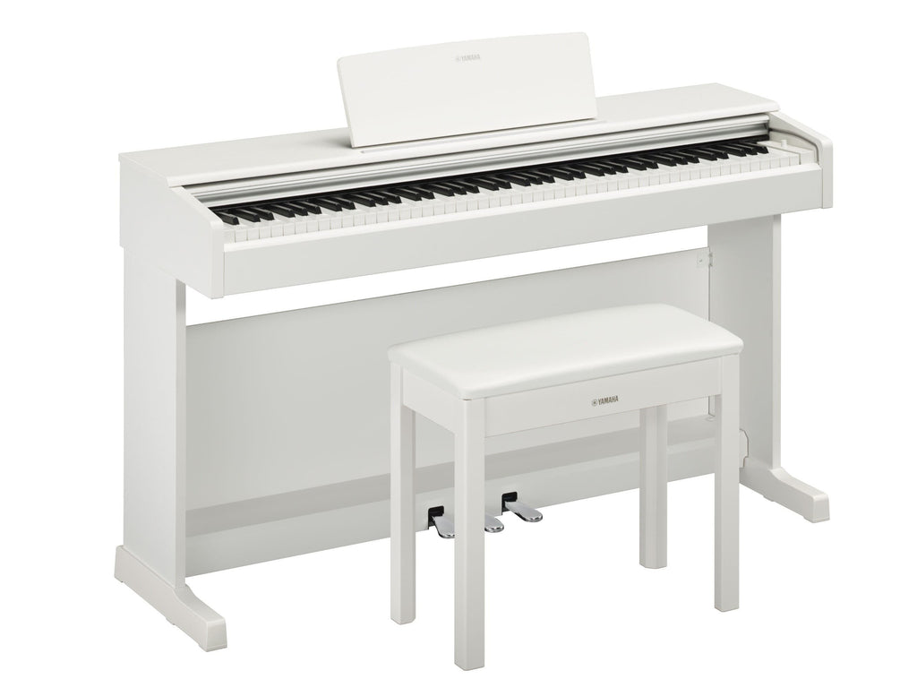 Yamaha Arius YDP145 Digital Piano w/matching bench - White