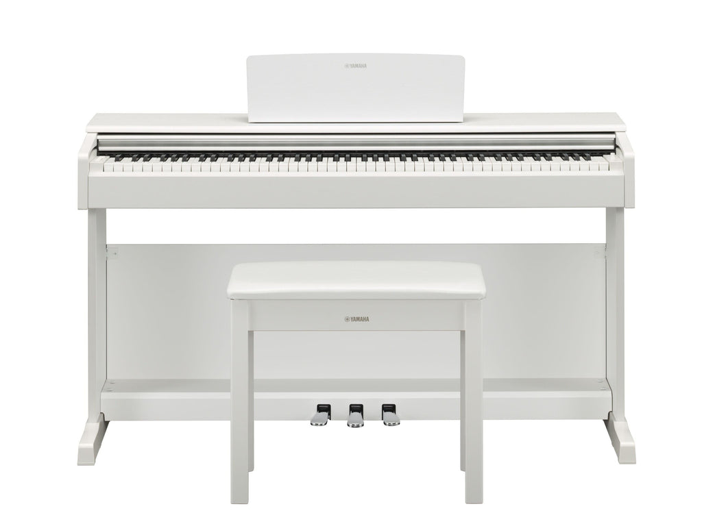Yamaha Arius YDP145 Digital Piano w/matching bench - White