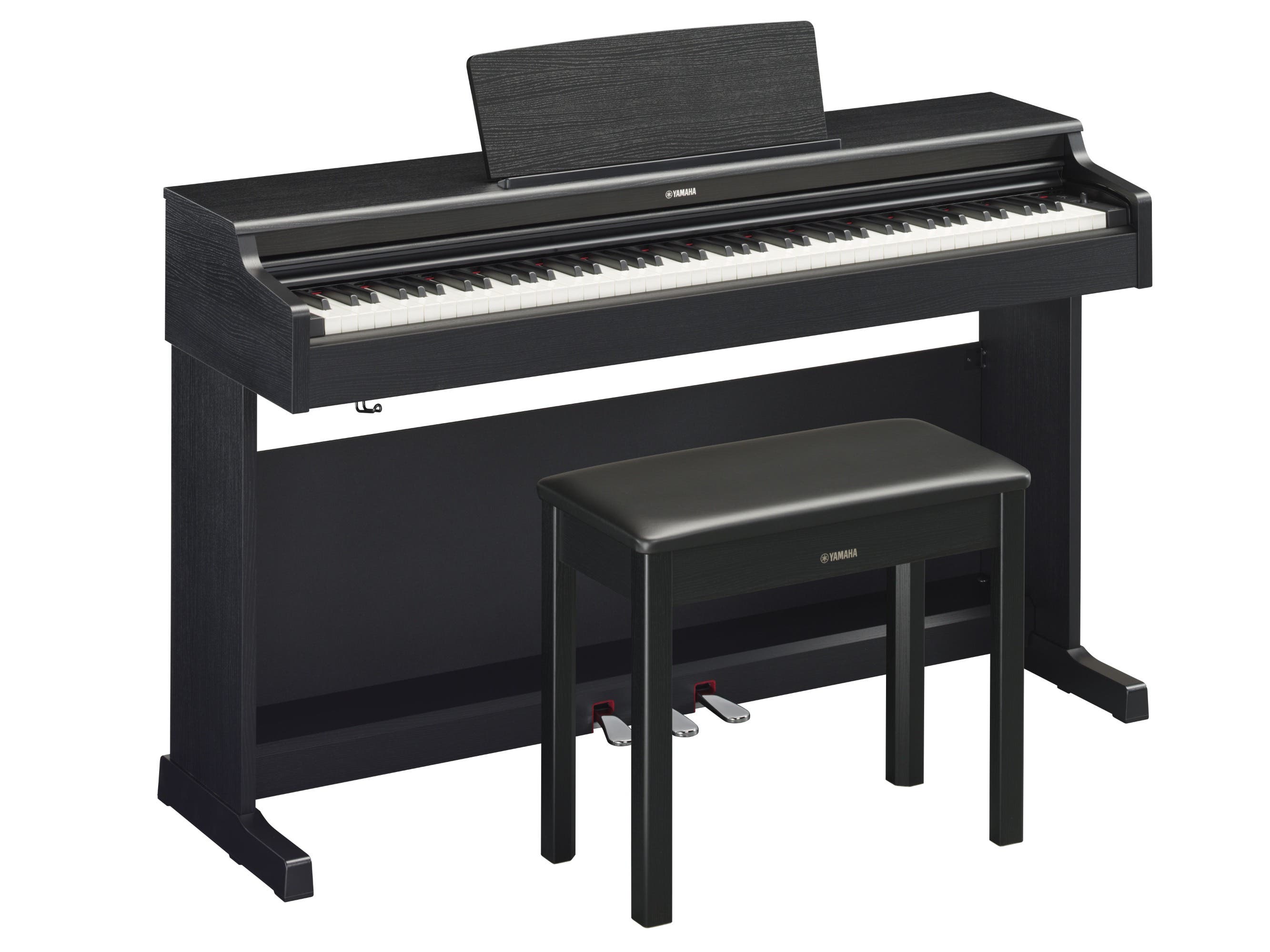 Yamaha Arius YDP165 Digital Piano w/Matching Bench - Black