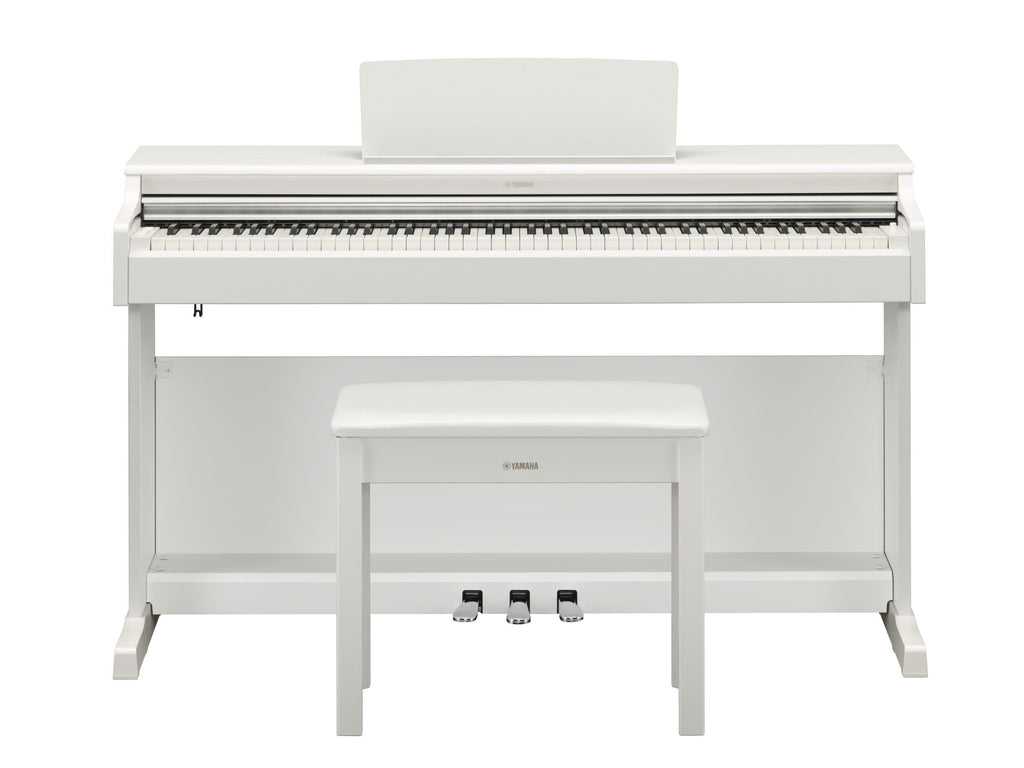 Yamaha Arius YDP165 Digital Piano w/Matching Bench - White