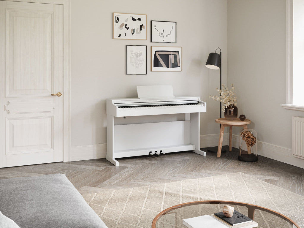 Yamaha Arius YDP165 Digital Piano w/Matching Bench - White