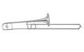 Yamaha YSL154S Student Trombone Silver (YSL-154S)