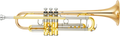 Yamaha YTR-8335GIIC Xeno Bb Trumpet - Gold Brass