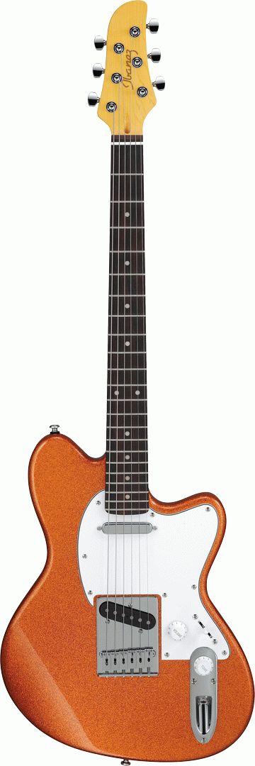 Ibanez YY20 OCS Yvette Young Signature Guitar - Orange Cream Sparkle