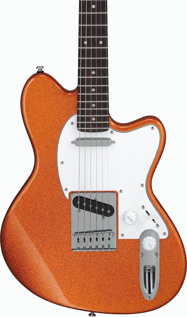 Ibanez YY20 OCS Yvette Young Signature Guitar - Orange Cream Sparkle