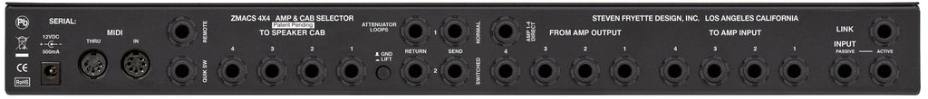 Fryette ZMACS Impedance Matching Amp + Cab Selector