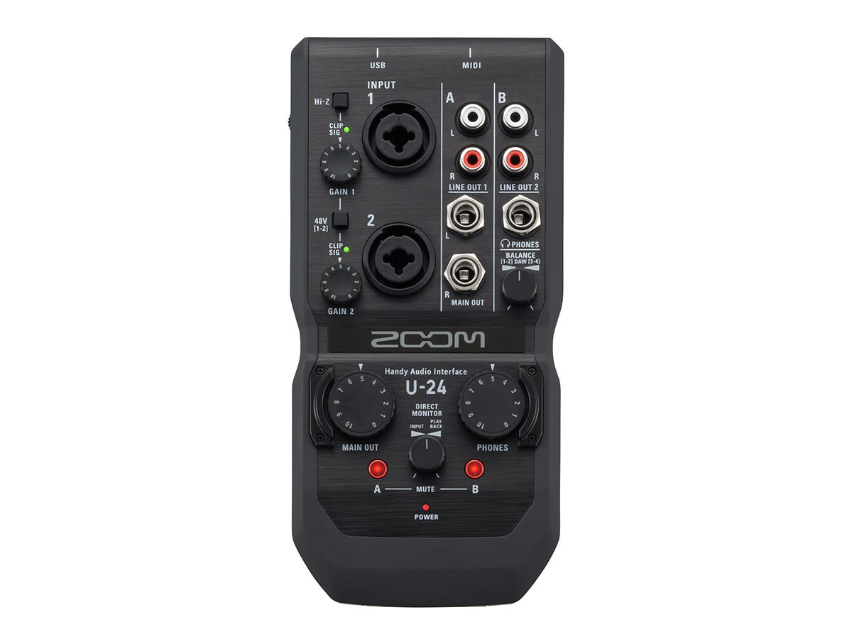 Zoom U-24 Handy Audio Interface w/Ableton Live 9 Lite